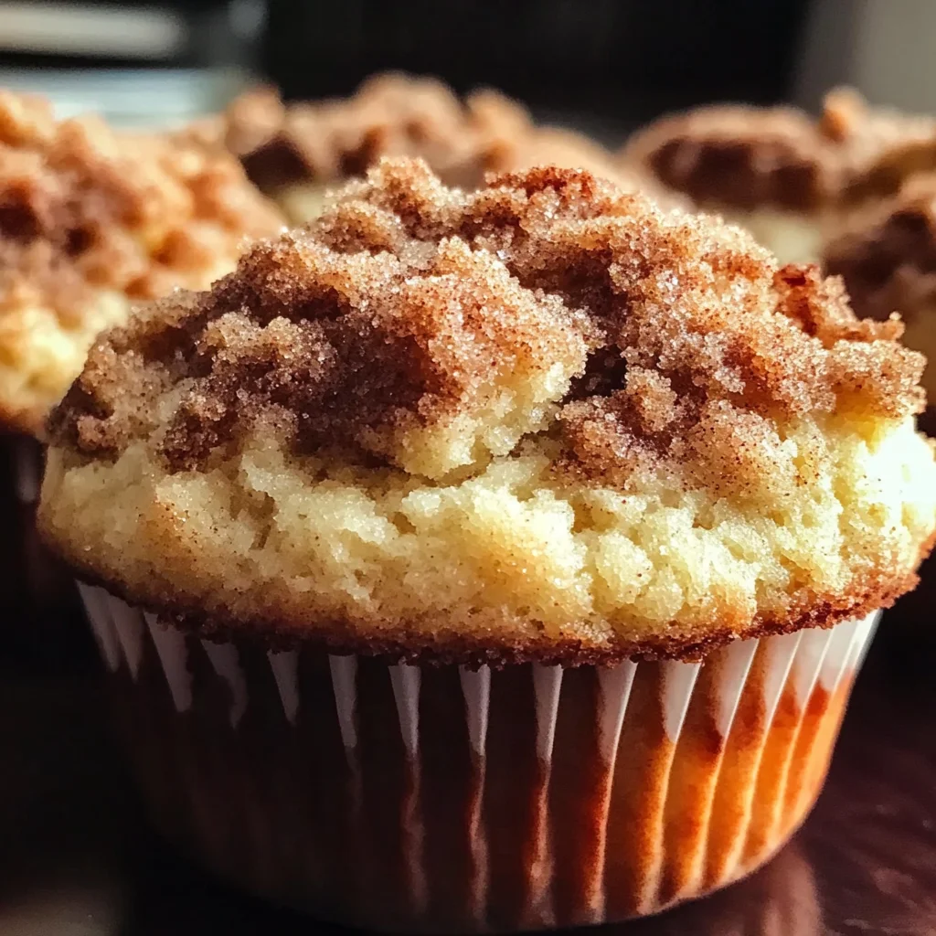 Coffee Cake Muffins with Crumble Magic
