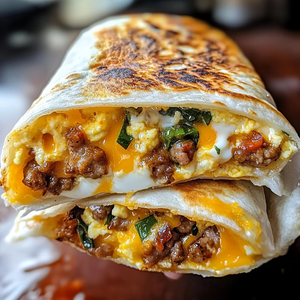 Easy Breakfast Crunchwrap Delight