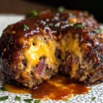Bang-Bang Melty Bacon Cheddar Stuffed Meatloaf Bombs