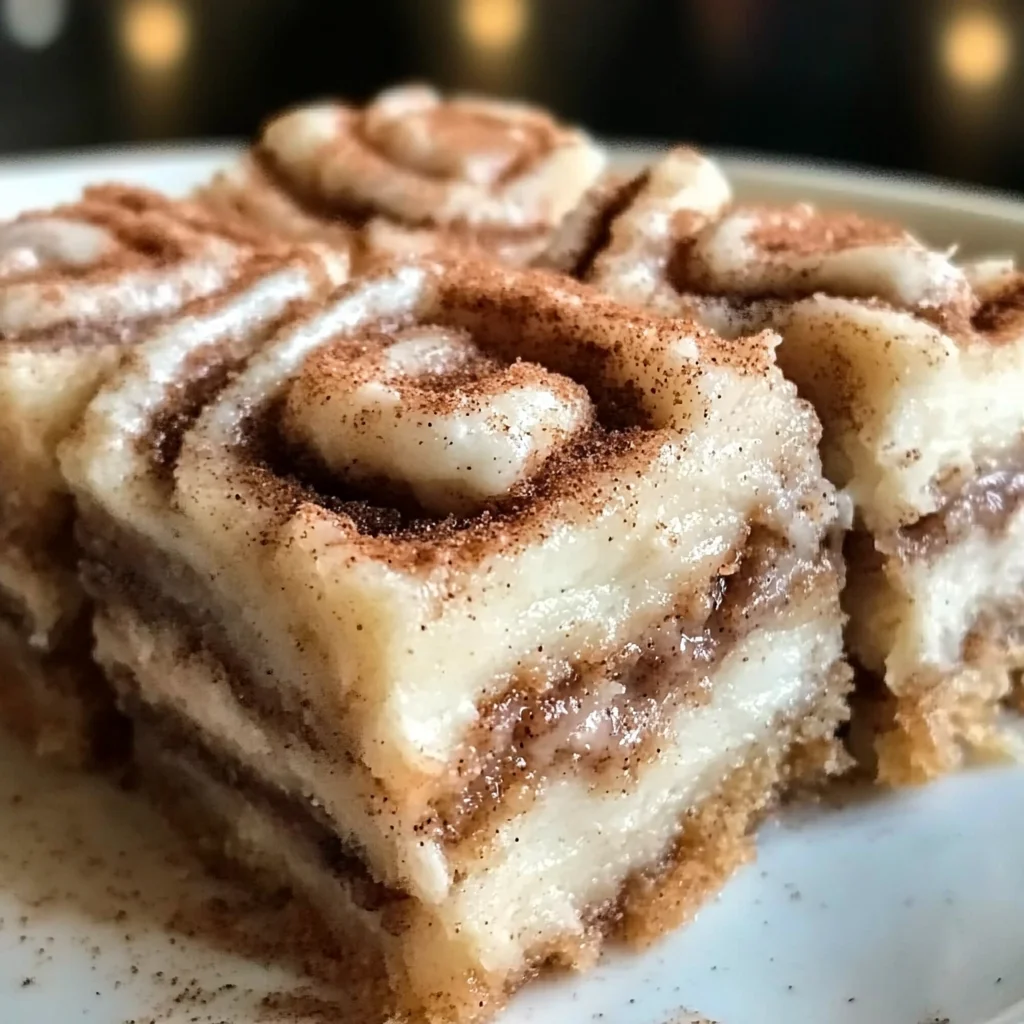 Cinnamon Roll Bliss Bars: Indulge in Pure Deliciousness!