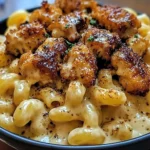 Creamy Honey Pepper Chicken Mac and Cheese Delight
