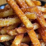 Crispy Air Fryer Apple Fries