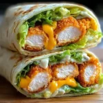 Crispy Chicken Ranch Snack Wrap