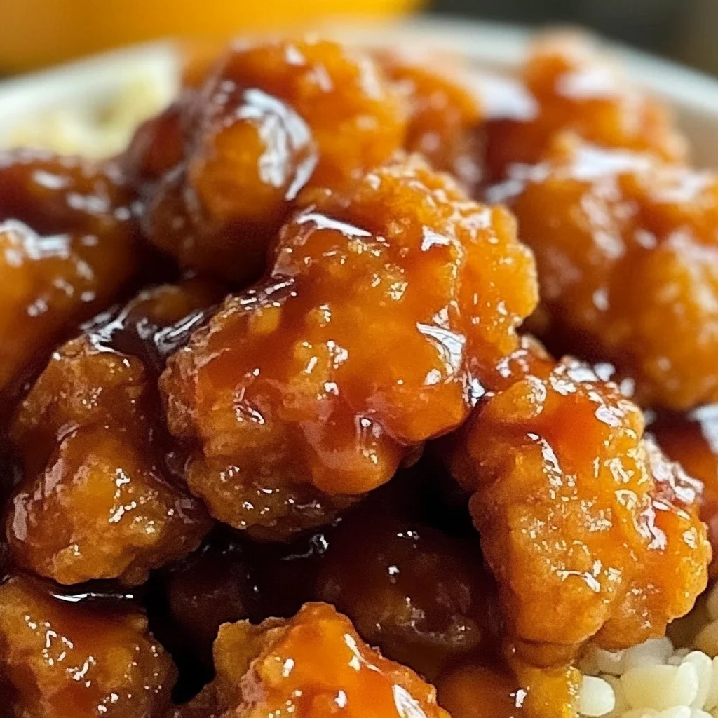 Crispy Orange Chicken