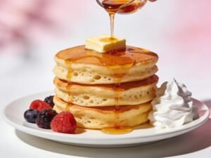 Fluffy Japanese Soufflé Pancakes