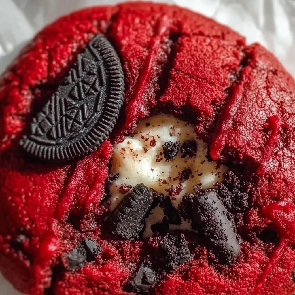 Homemade Red Velvet Oreo Cookies Recipe