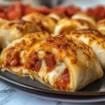 Irresistible High Protein Pepperoni Pizza Rolls