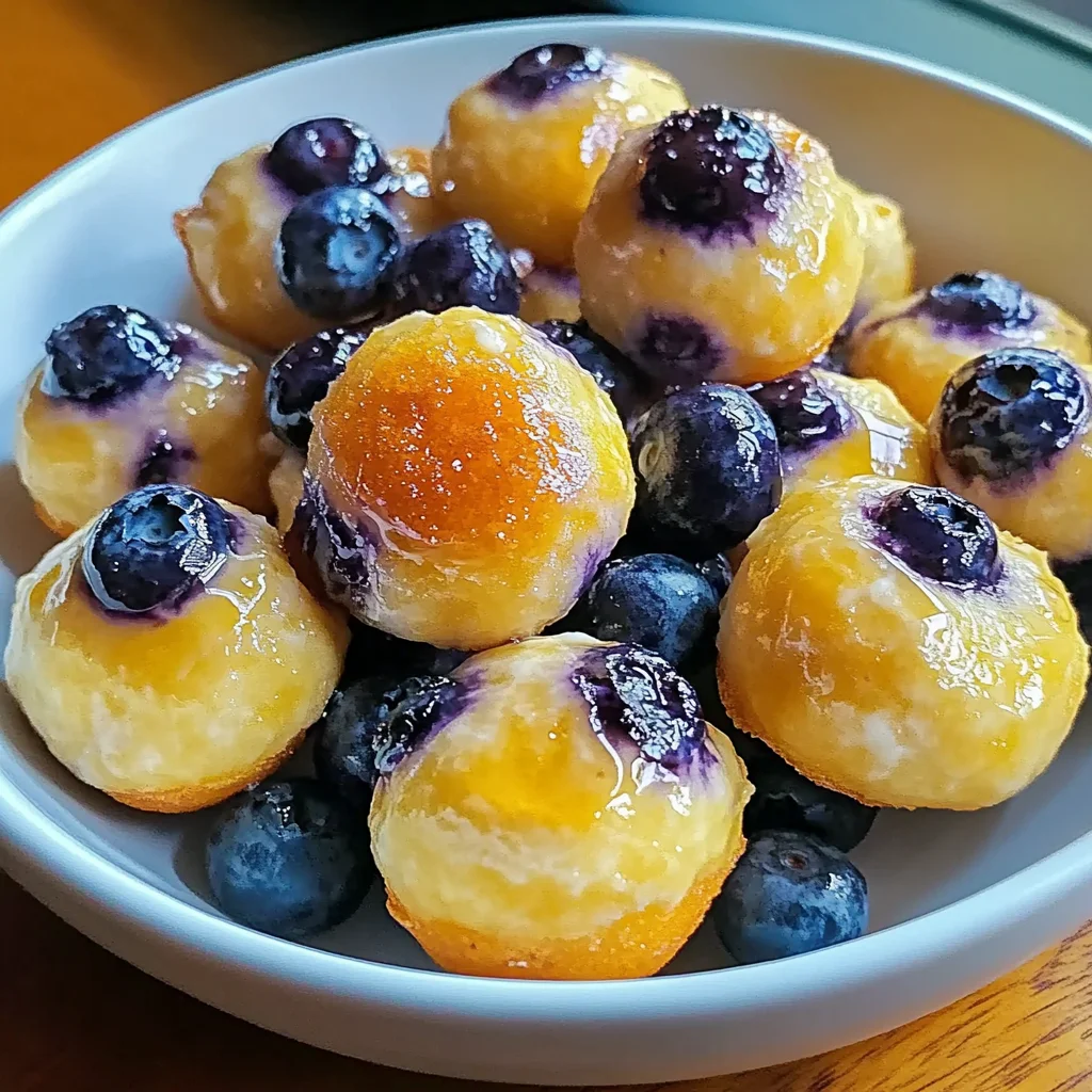 Lemon Blueberry Cottage Cheese Protein Bites You'll Love