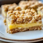 Lemon Oatmeal Crumble Bars