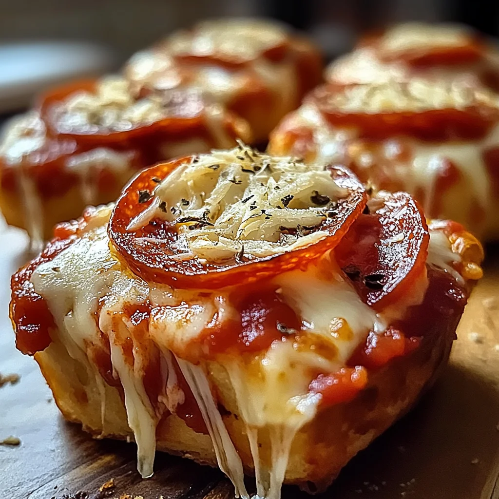 Mini Deep Dish Crescent Roll Pizzas: Quick, Fun & Customizable