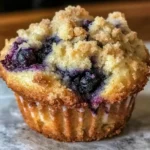 Perfect Bakery-Style Blueberry Muffins Recipe with Easy Crumb Topping