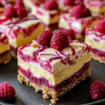 Raspberry Lemon Cheesecake Bars Recipe