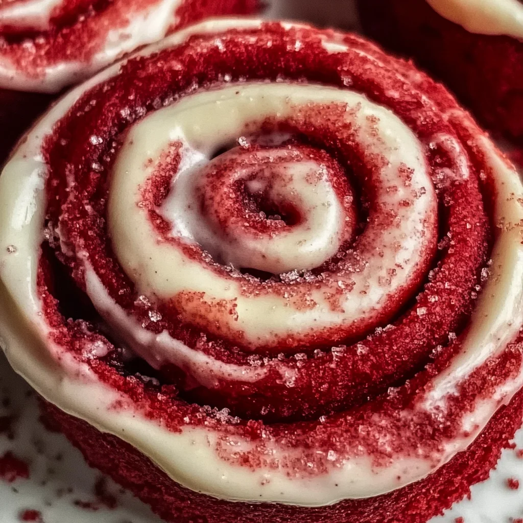 Red Velvet Cinnamon Rolls
