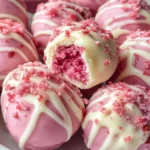 Strawberry Shortcake Truffles