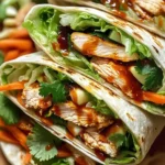 Sweet Chili Chicken Wraps