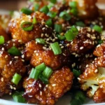 Amazing Sticky Honey Garlic Cauliflower in 5 Steps
