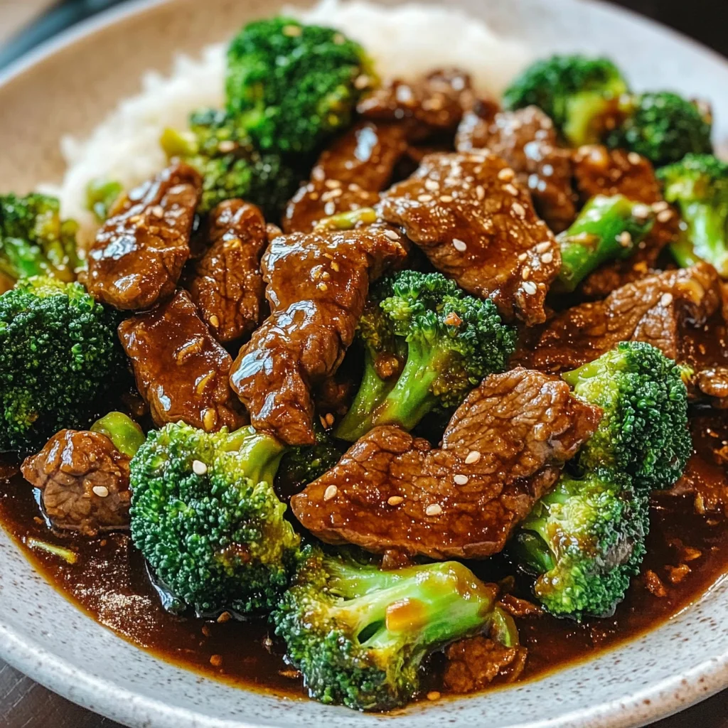 Chinese Beef and Broccoli (??????)