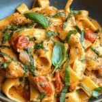Creamy Tomato Garlic Pasta