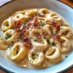 Creamy Tortellini Carbonara Recipe