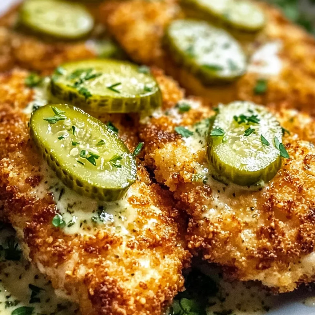 Crispy Dill Pickle Parmesan Chicken: An Amazing Ultimate Recipe