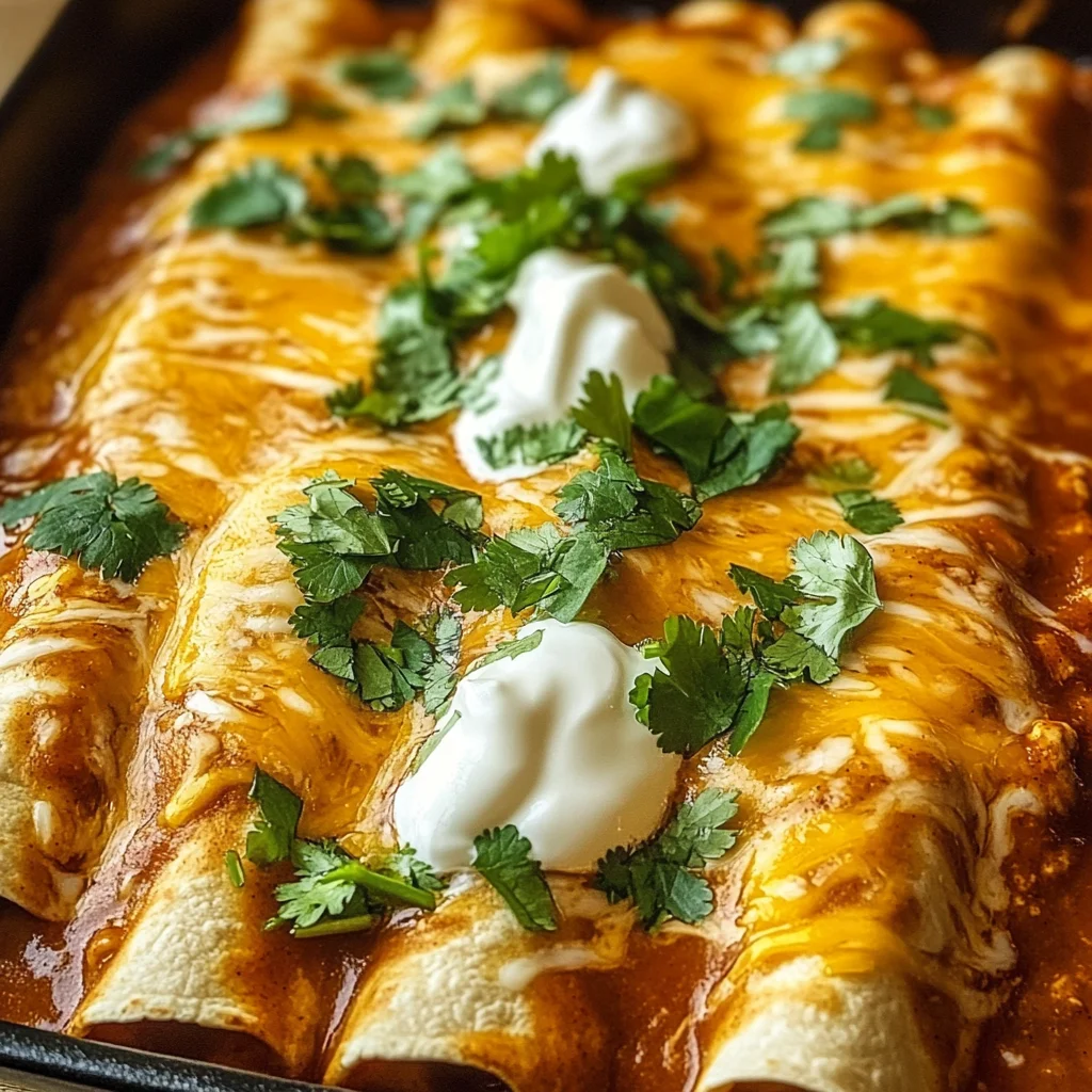 Delicious Chicken Enchiladas