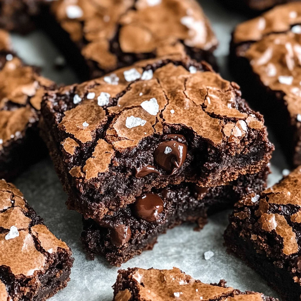 Fudgy Chewy Browkies (Brookies)