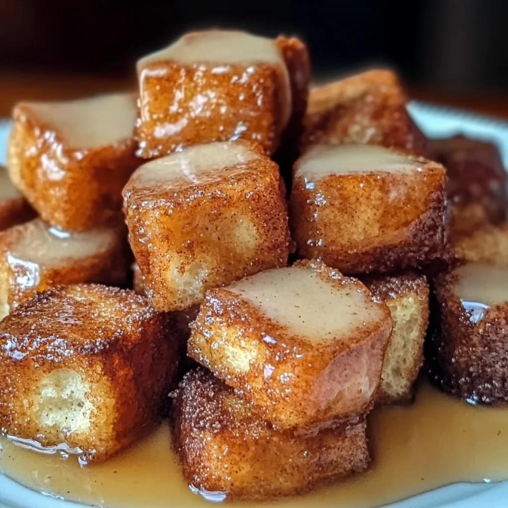 How to Make Perfect Cinnamon Roll French Toast Bites