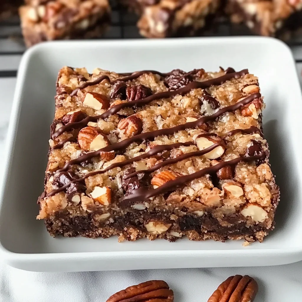 Irresistible German Chocolate Cookie Bars