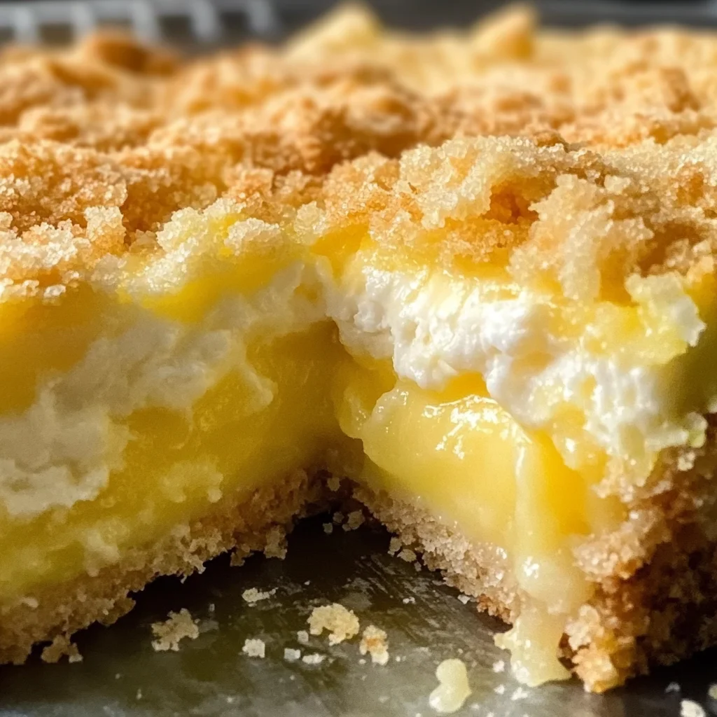 Lemon Cream Cheese Dump Cake