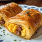 Sausage Egg Breakfast Roll-Ups – Quick u0026 Easy Morning Treat!