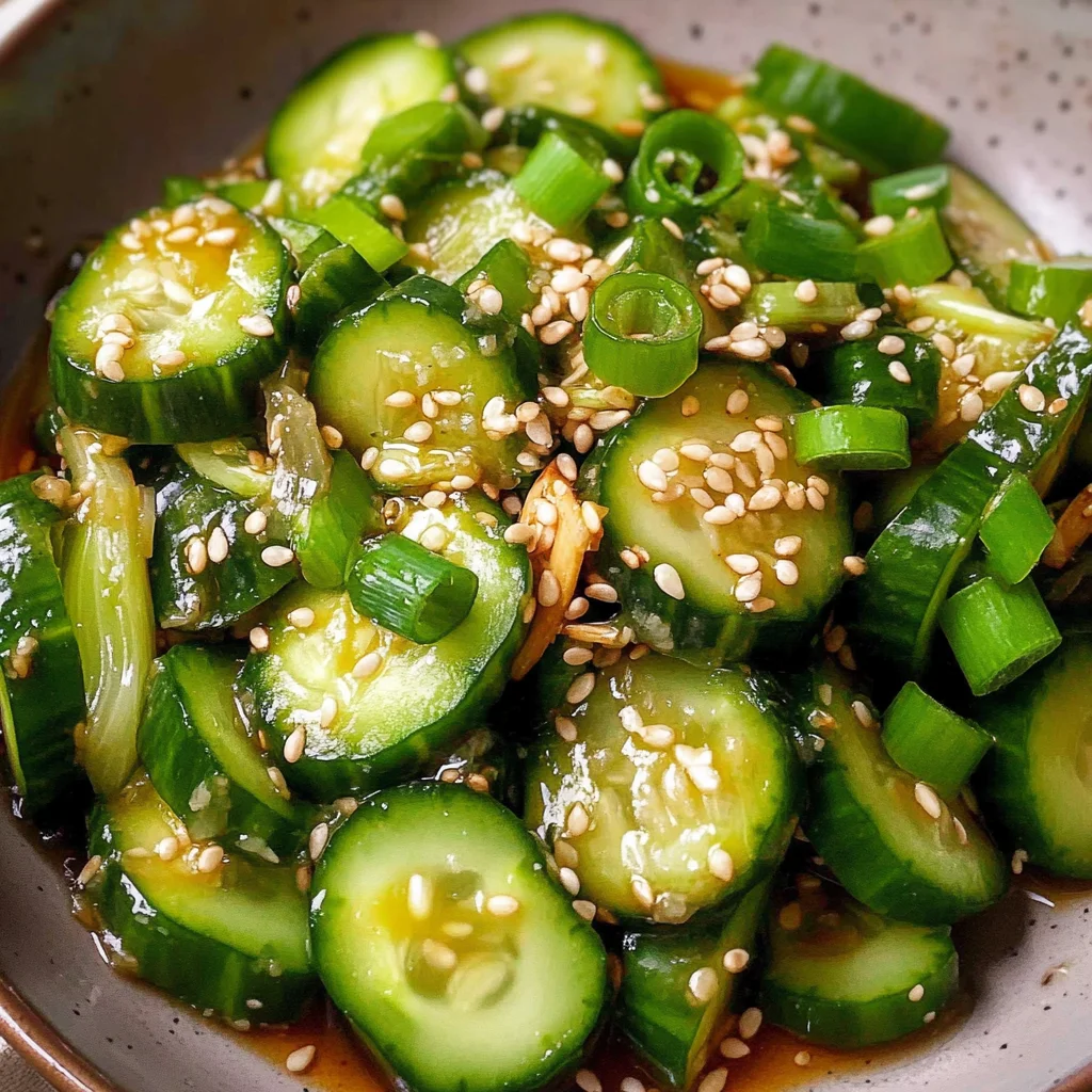 Spicy Cucumber Salad