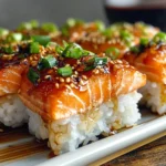 Spicy Salmon Sushi Bake Recipe