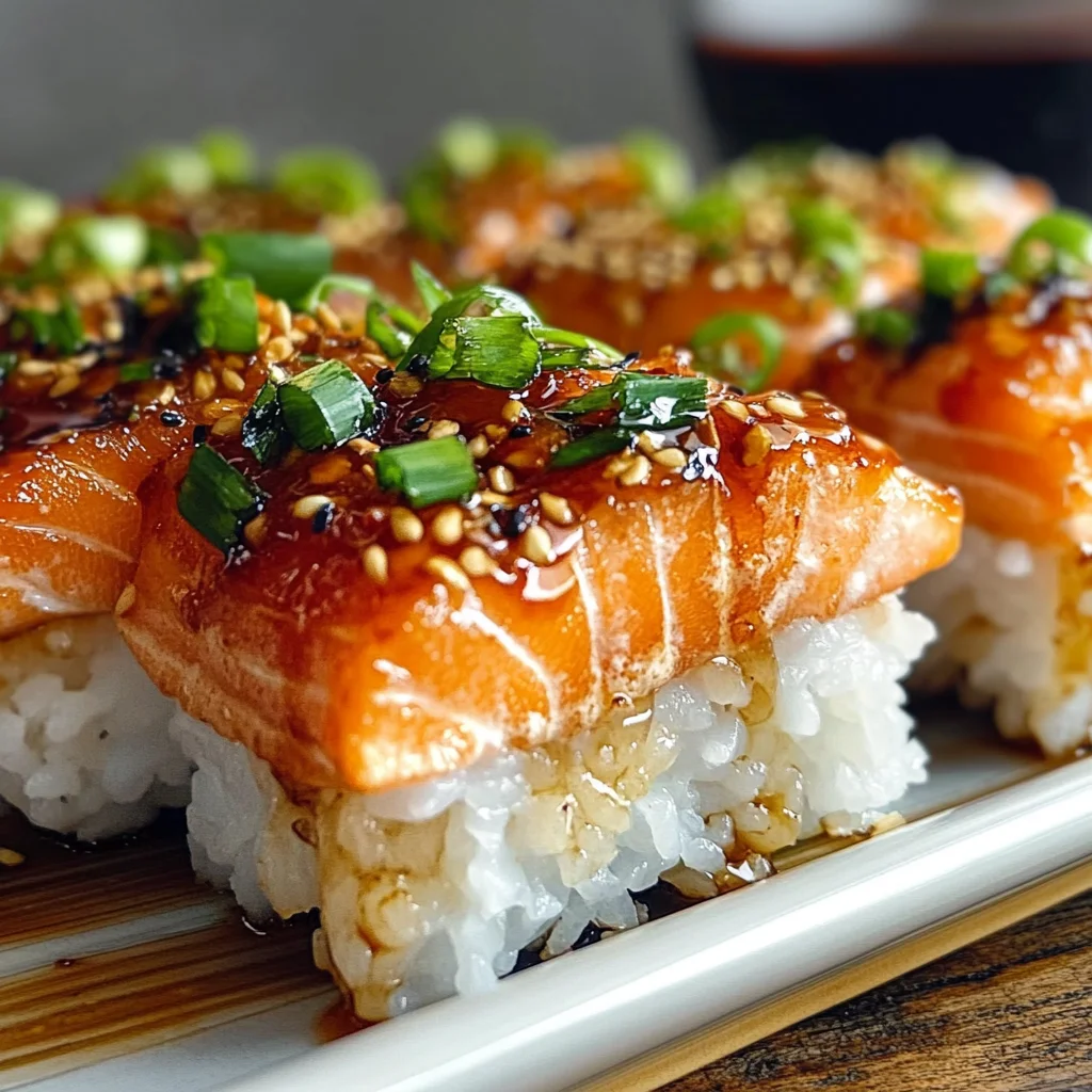 Spicy Salmon Sushi Bake Recipe