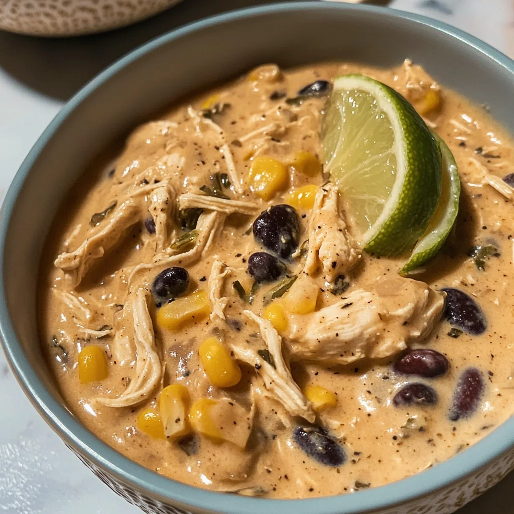 White Chicken Chili Recipe with Cream Cheese