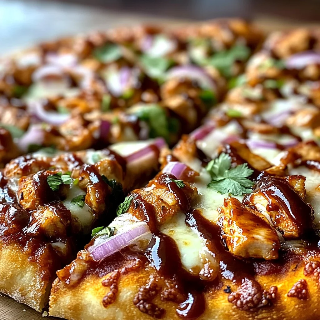 BBQ Chicken Pizza