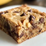 Banana Bread Blondies Recipe - Easy Sweet Treat in 40 Minute