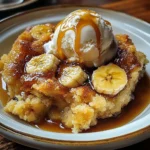 Banana Foster Cobbler