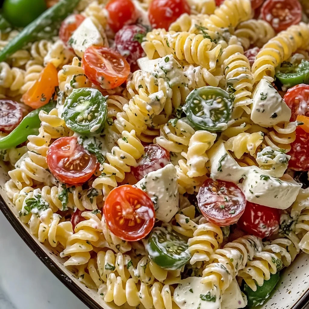 Best Italian Pasta Salad With Greek Yogurt Dressing - theamazingfood