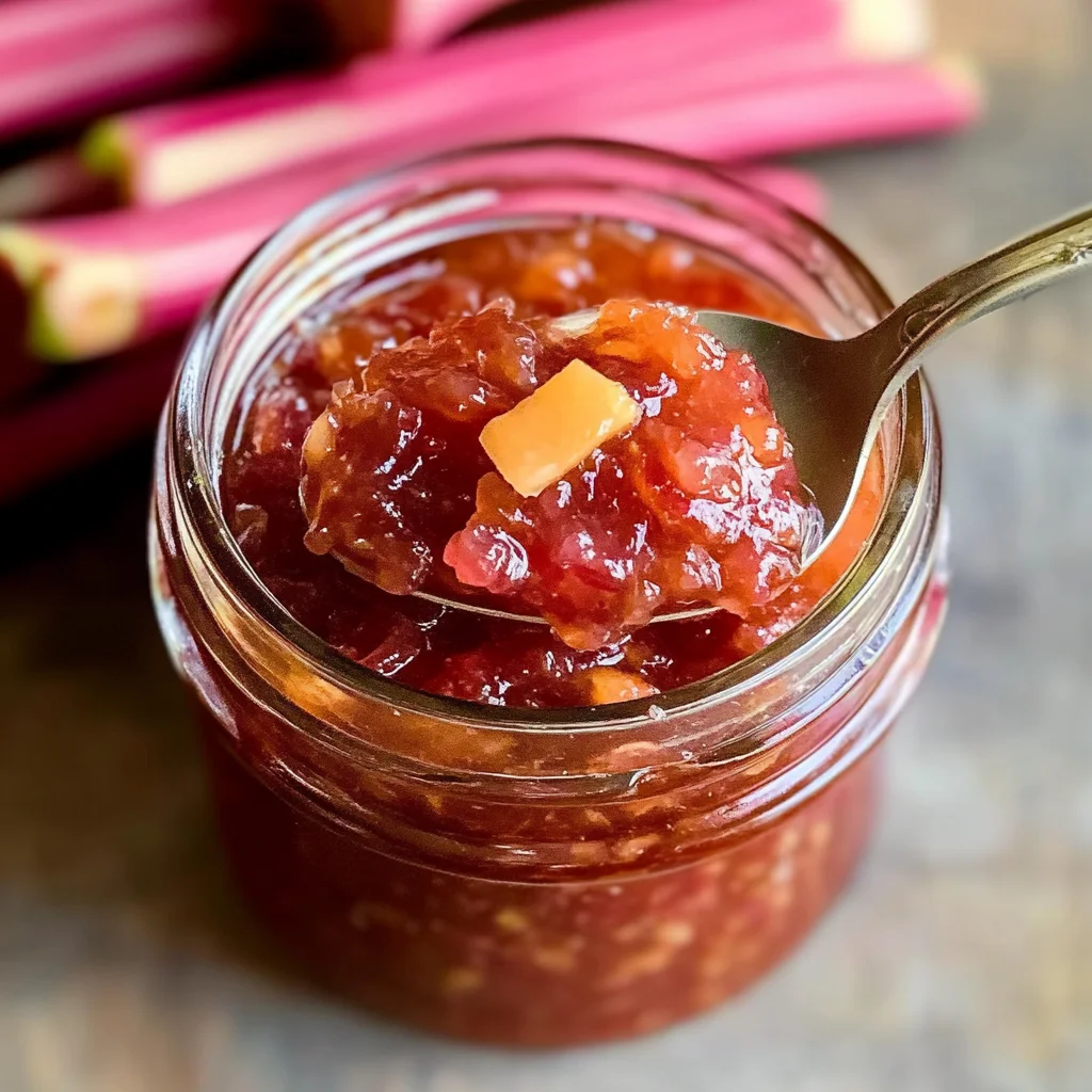 Best Rhubarb Orange Ginger Jam
