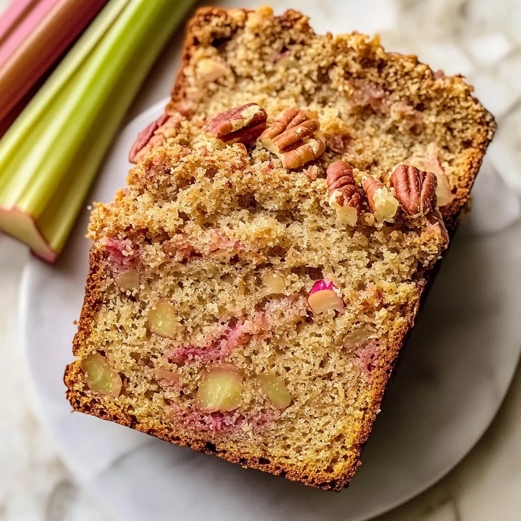 Buttermilk Rhubarb Bread