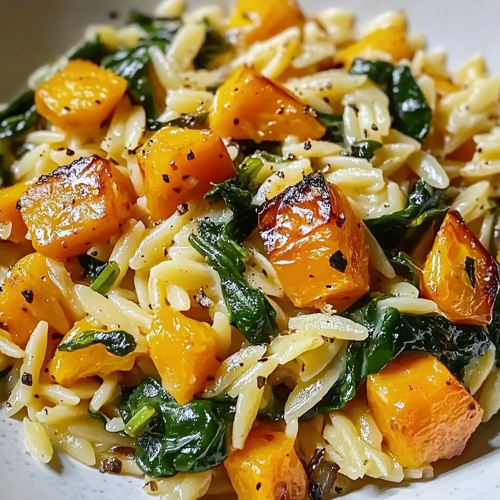Butternut Squash Orzo