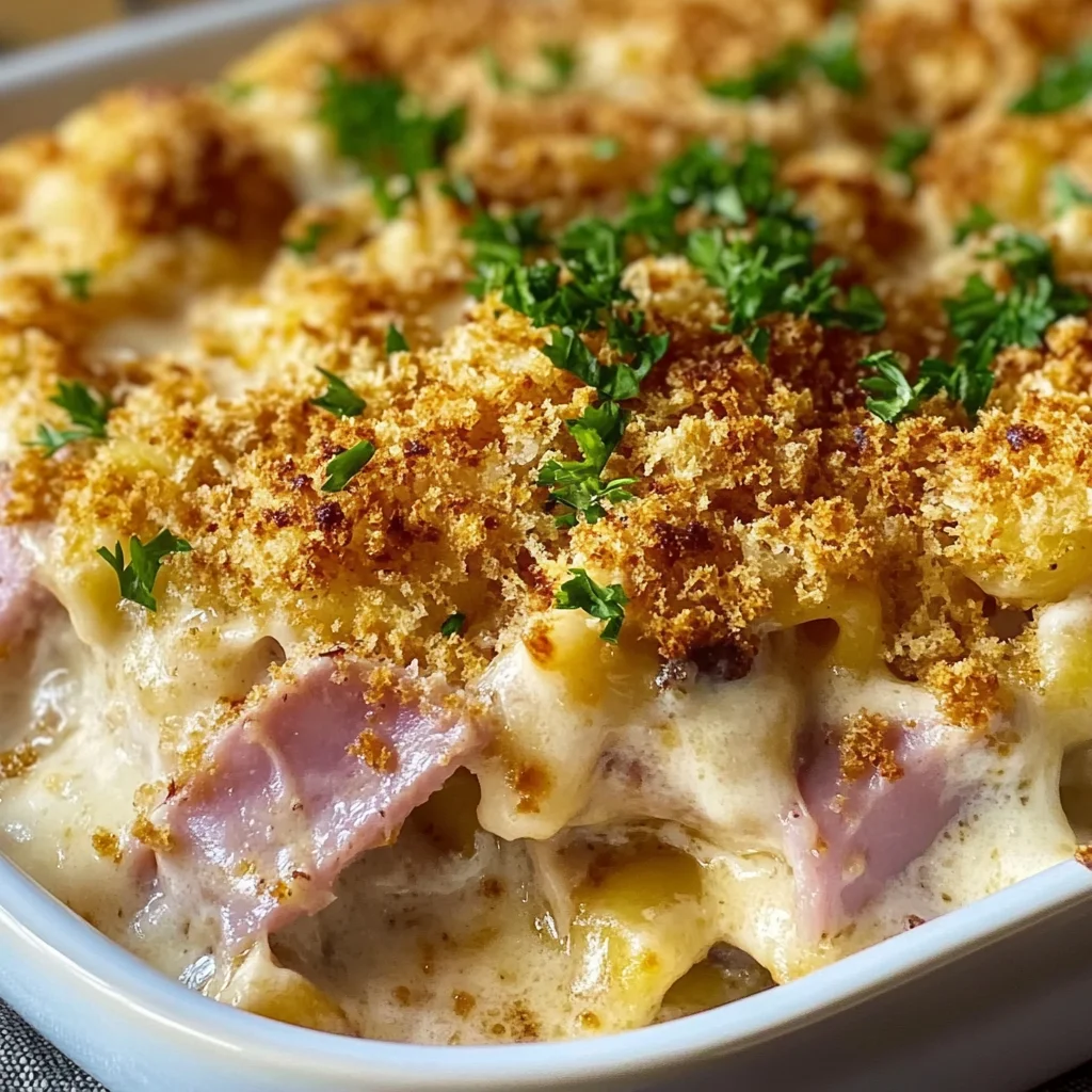 Chicken Cordon Bleu Casserole