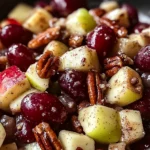 Cinnamon Apple Grape Salad