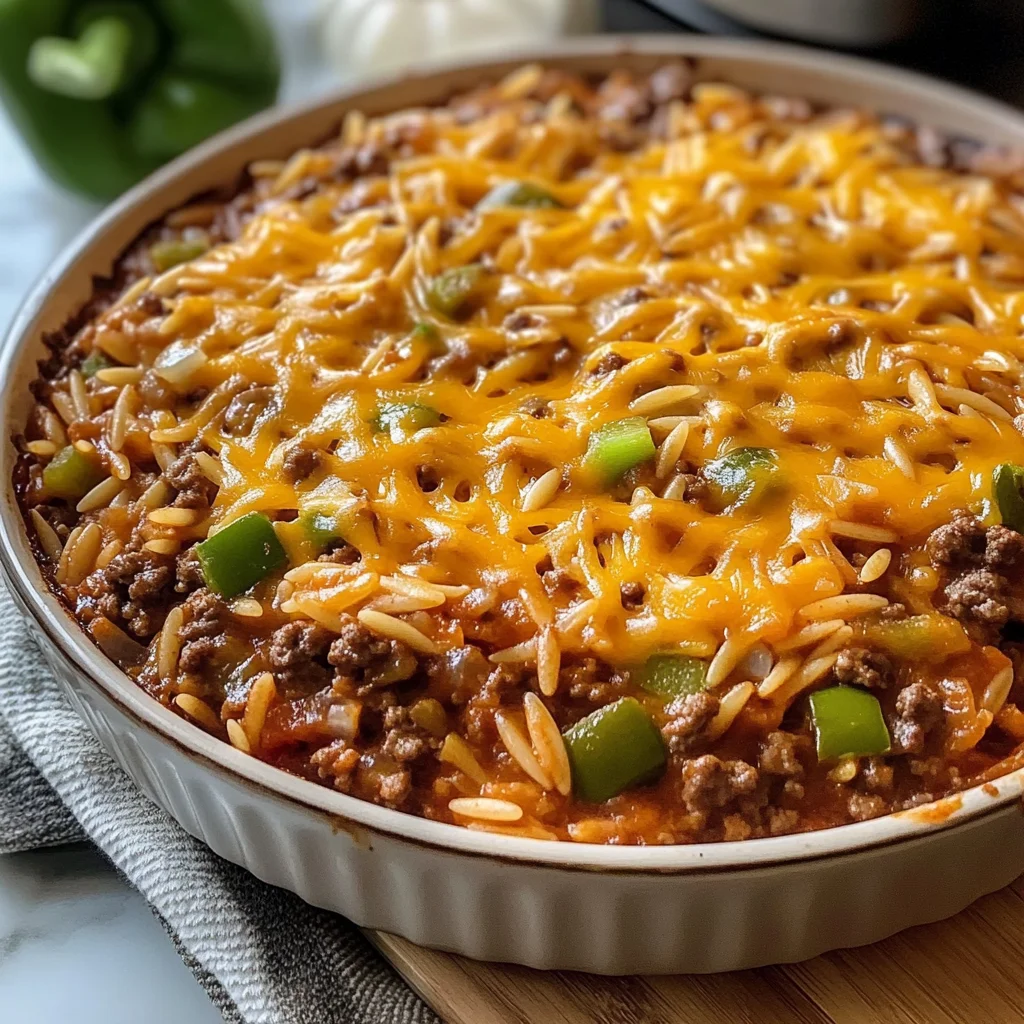 Classic Amish Hamburger Casserole