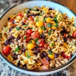 Creamy and Hearty Cowboy Pasta Salad for Potlucks