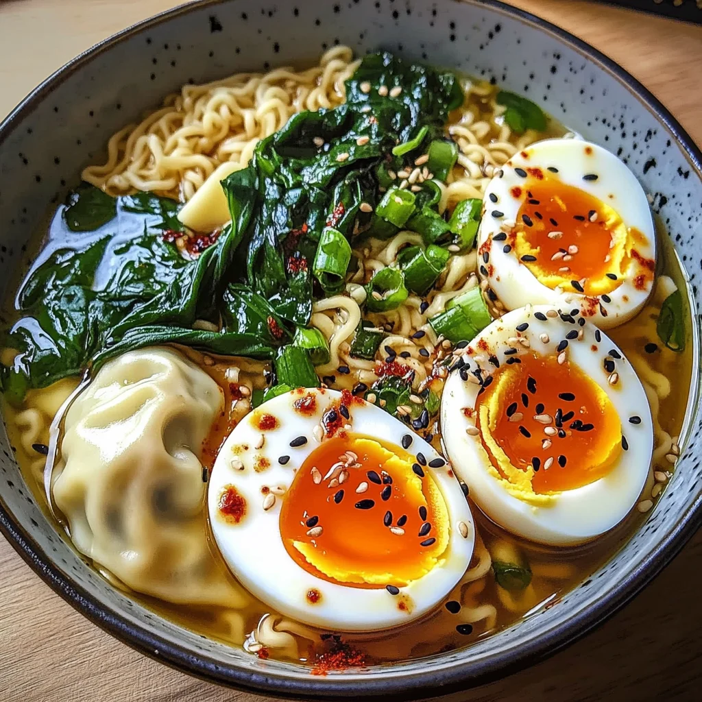Dumpling Ramen Bowl