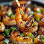 Glazed Grilled Shrimp with Honey Marinade