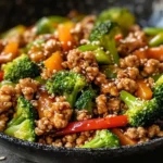 Ground Chicken Teriyaki Stir Fry