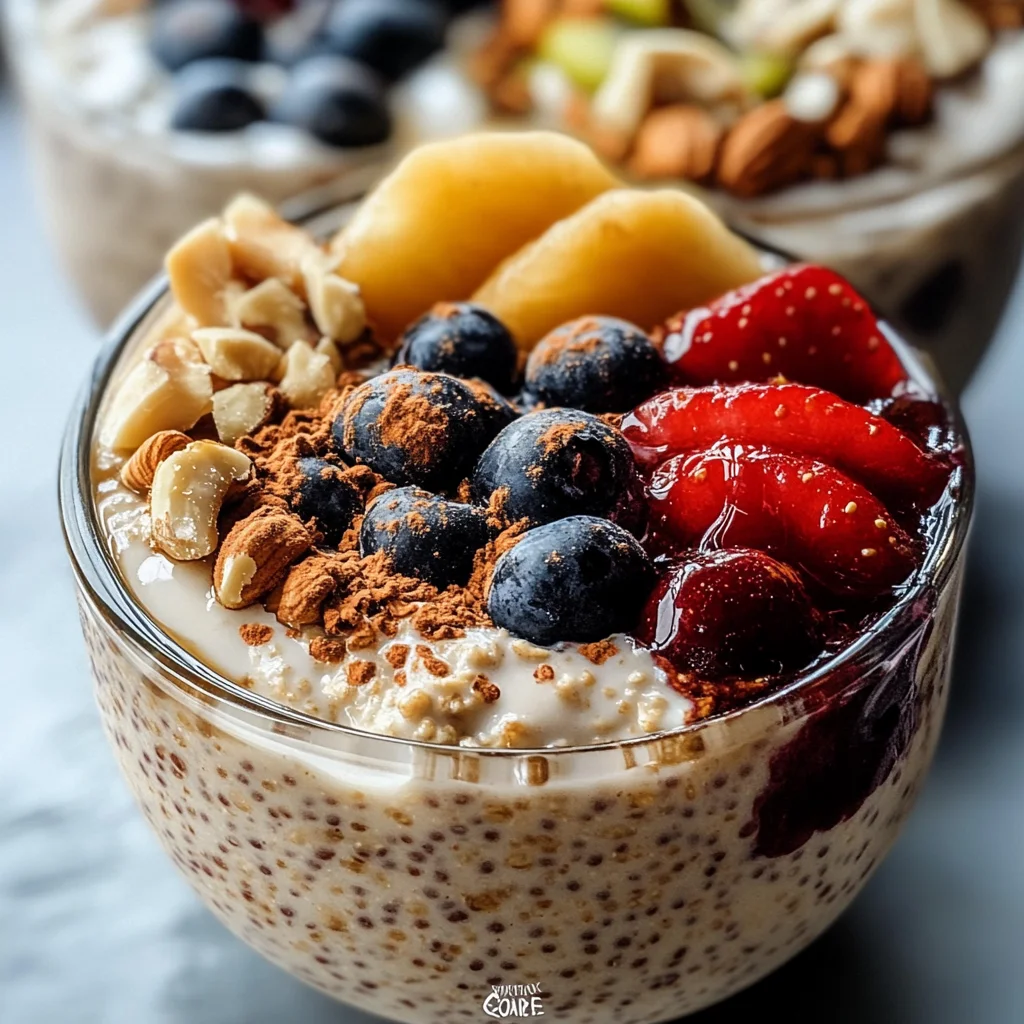 High Protein Overnight Oats with 30g Protein—5 Dairy-Free Recipes