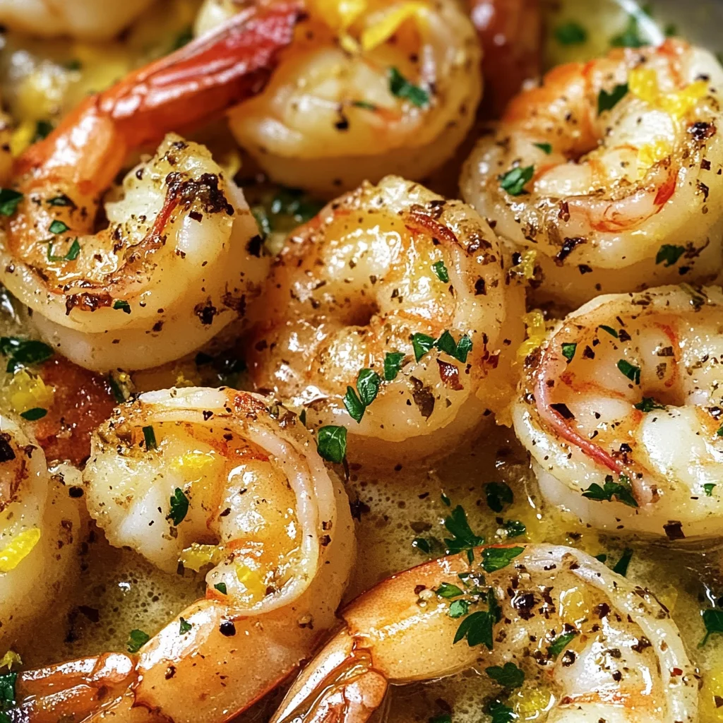 Juicy Baked Garlic Butter Shrimp